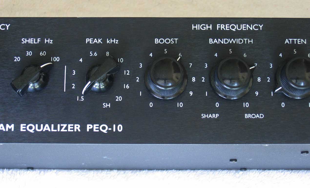 AMTEC PEQ-10 Pultec-Type Tube Equalizer PEQ-1a Tube EQ