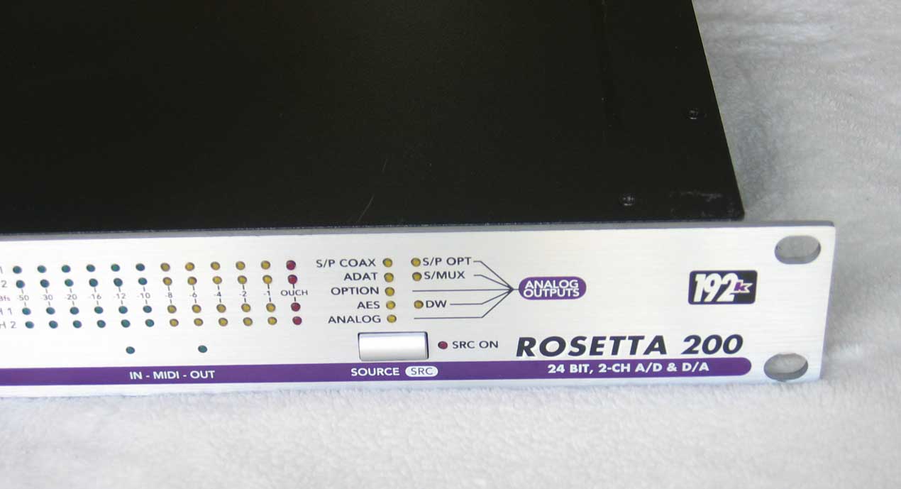 APOGEE Rosetta 200 AD/DA Converter w/ X-Firewire Card