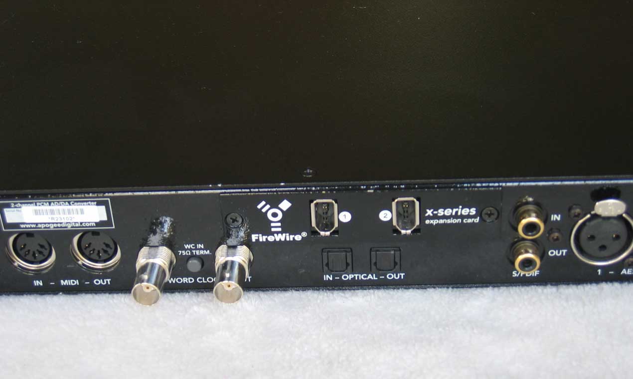 APOGEE Rosetta 200 AD/DA Converter w/ X-Firewire Card