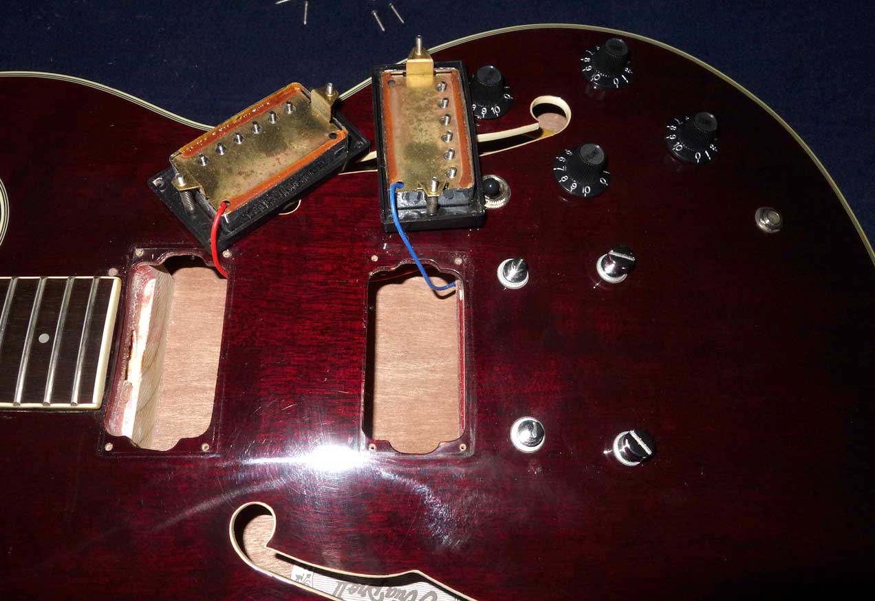 Vintage 1980s Aria Pro II TA-40 Hollow Body Guitar in Burgundy Wine, All Original