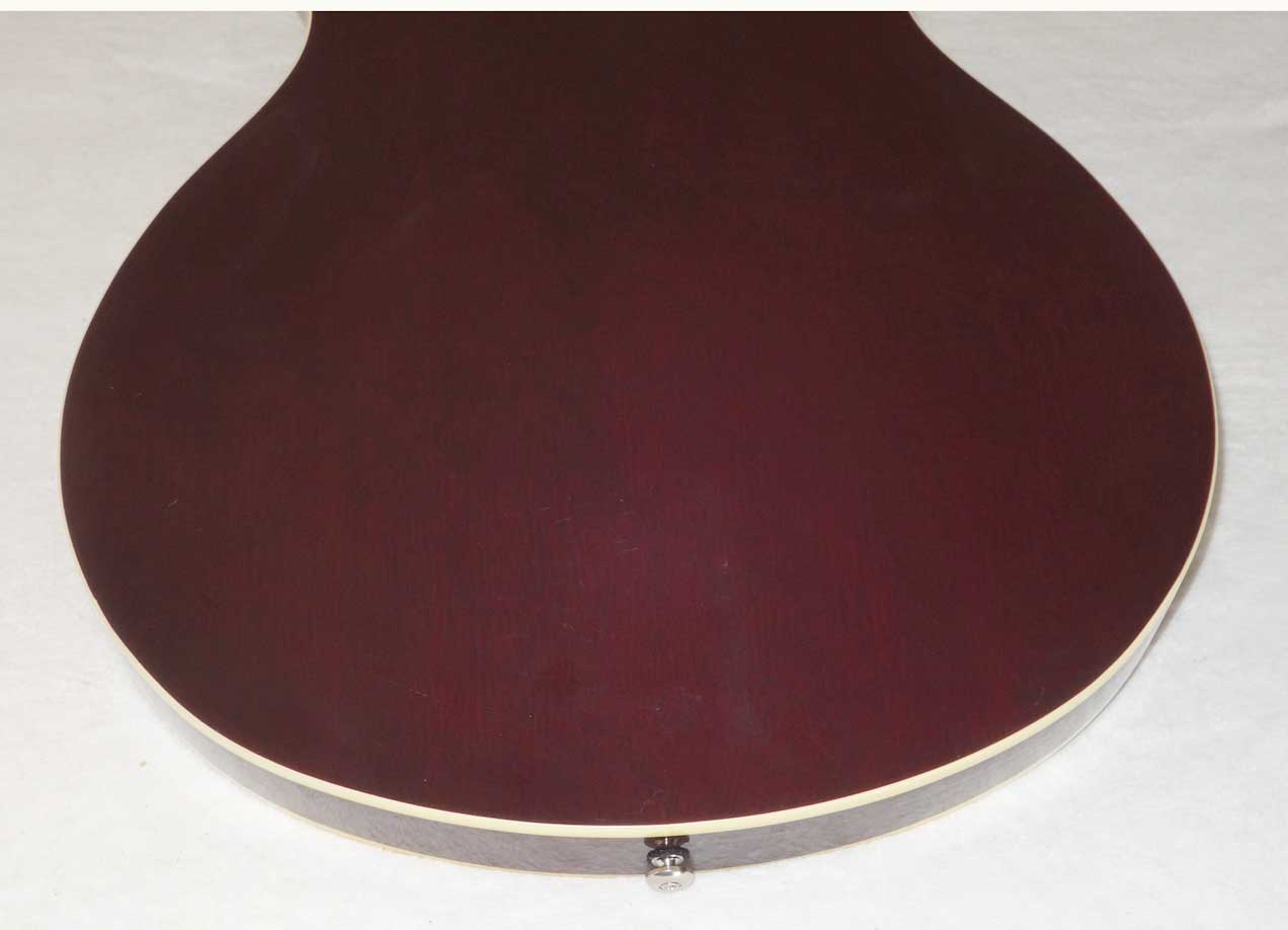 Vintage 1980s Aria Pro II TA-40 Hollow Body Guitar in Burgundy Wine, All Original