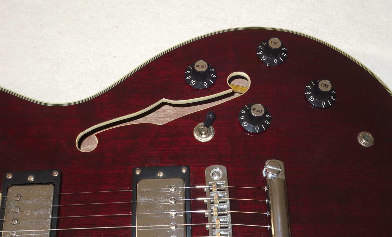 Vintage 1980s Aria Pro II TA-40 Hollow Body Guitar in Burgundy Wine, All Original