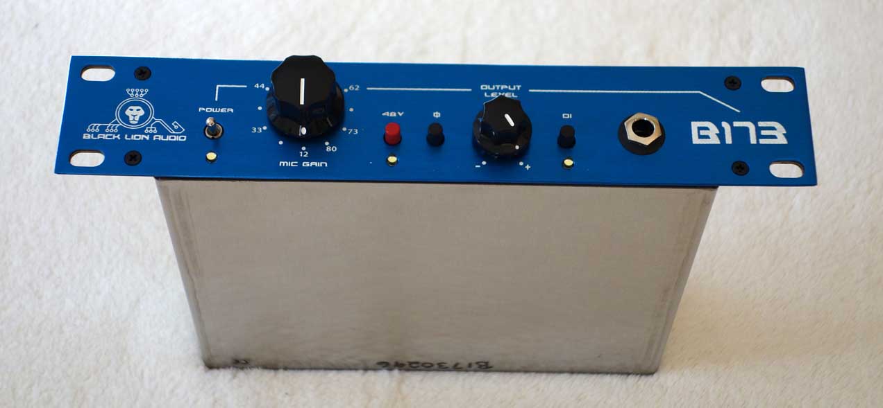 Black Lion Audio B173 Mic Preamp / DI, Neve 1073-Style Preamp