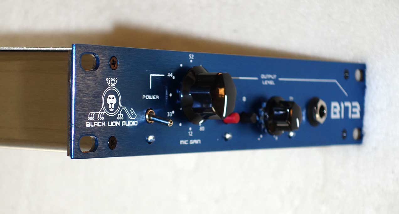 Black Lion Audio B173 Mic Preamp / DI, Neve 1073-Style Preamp