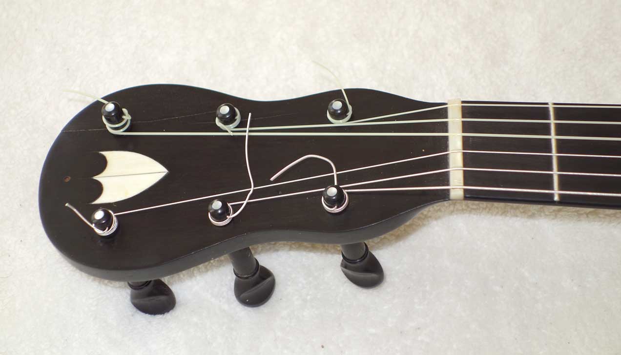 Mauchant c. 1830s Romantic Guitar, Restored by Lucio Nunez, w/Soft Case
