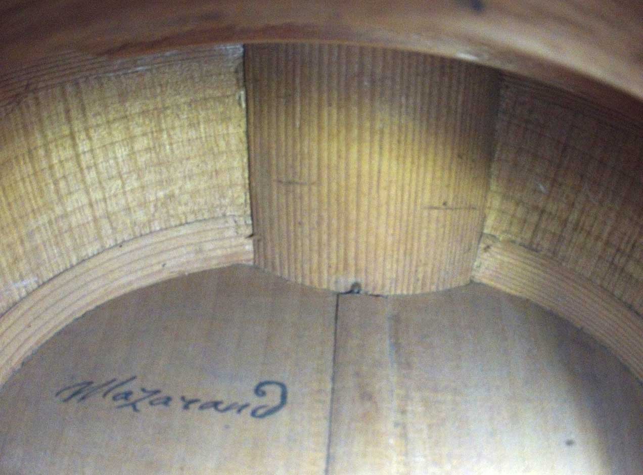 Mazarand Romantic Guitar from Mirecourt, France, 1808