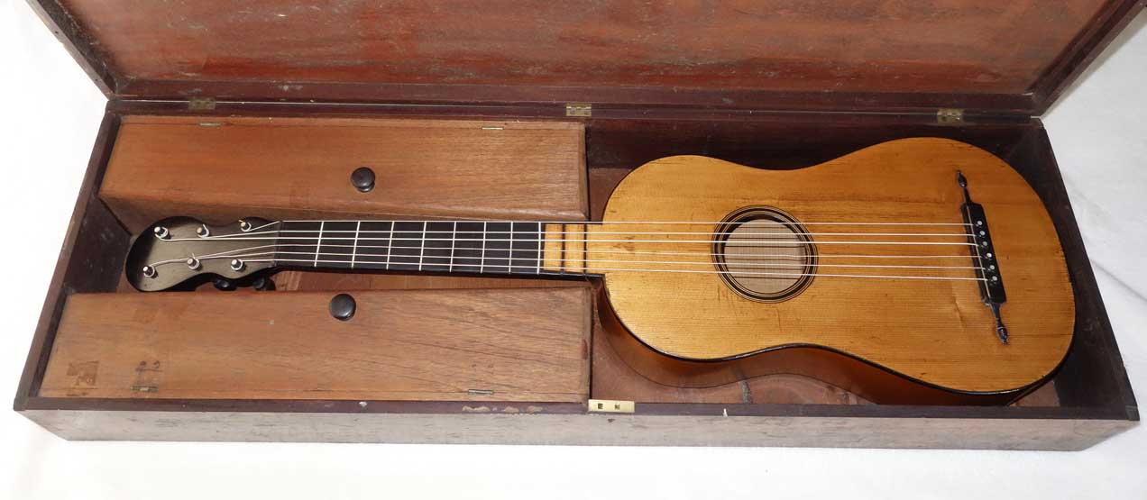 Mazarand Romantic Guitar from Mirecourt, France, 1808