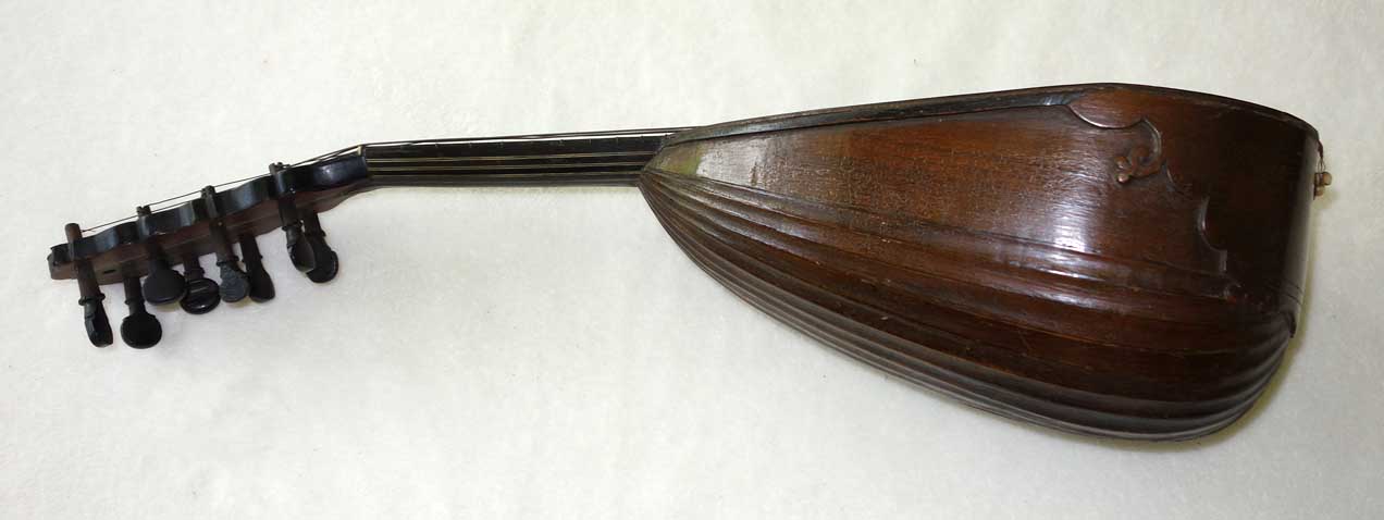 1765 Pietro Lippi (Napolitana fece Marseglia, Italy) Baroque Mandolin, Spruce Top