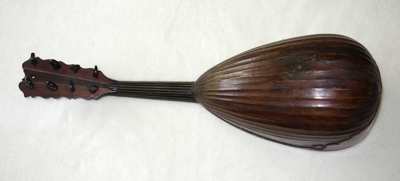 1765 Pietro Lippi (Napolitana fece Marseglia, Italy) Baroque Mandolin, Spruce Top