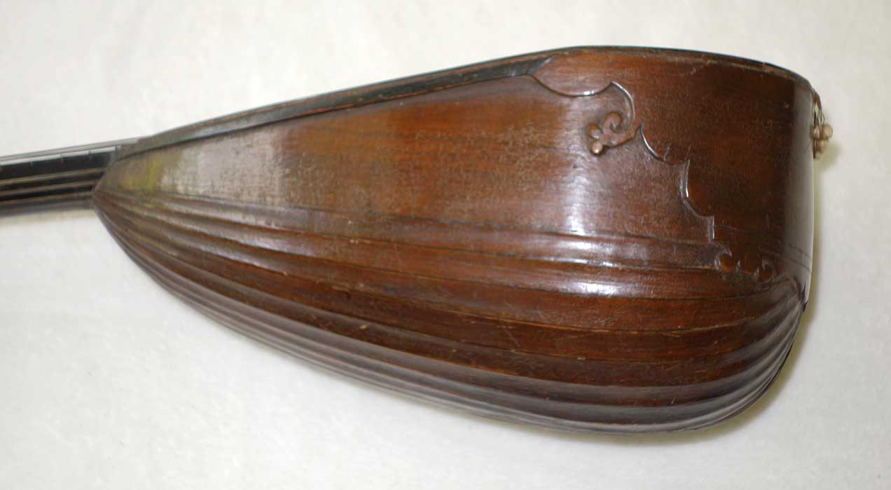 1765 Pietro Lippi (Napolitana fece Marseglia, Italy) Baroque Mandolin, Spruce Top