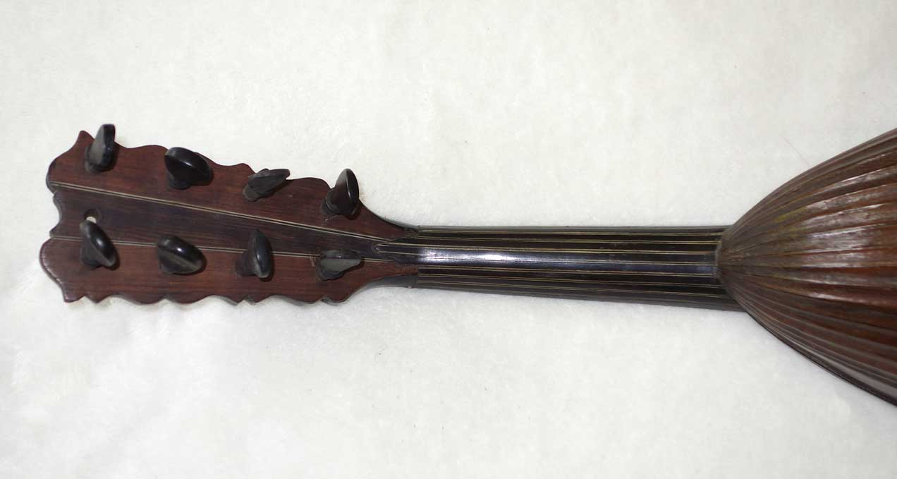 1765 Pietro Lippi (Napolitana fece Marseglia, Italy) Baroque Mandolin, Spruce Top