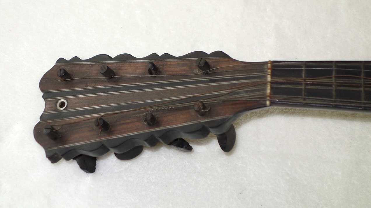 1765 Pietro Lippi (Napolitana fece Marseglia, Italy) Baroque Mandolin, Spruce Top