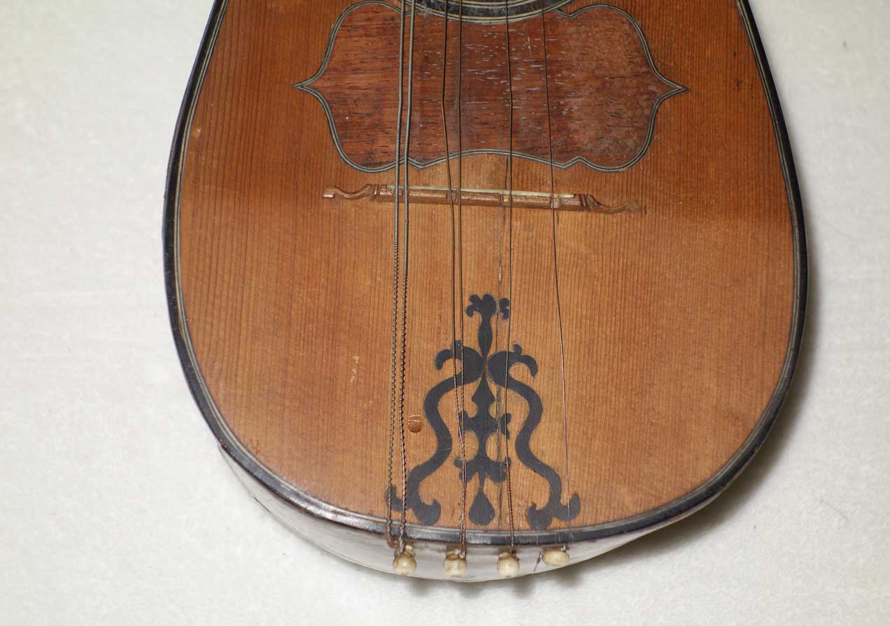 1765 Pietro Lippi (Napolitana fece Marseglia, Italy) Baroque Mandolin, Spruce Top
