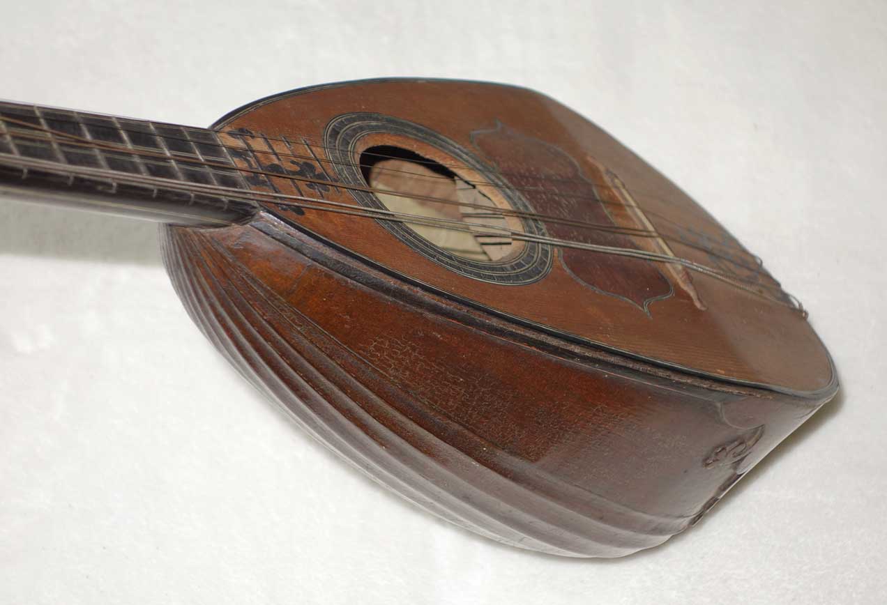 1765 Pietro Lippi (Napolitana fece Marseglia, Italy) Baroque Mandolin, Spruce Top