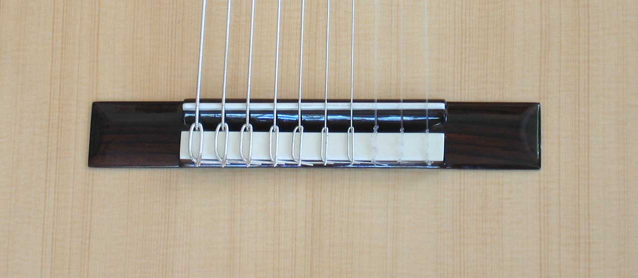 BARTOLEX SRS10 10-String Classical Harp Guitar, Spruce Top, w/ Hardshell  Case