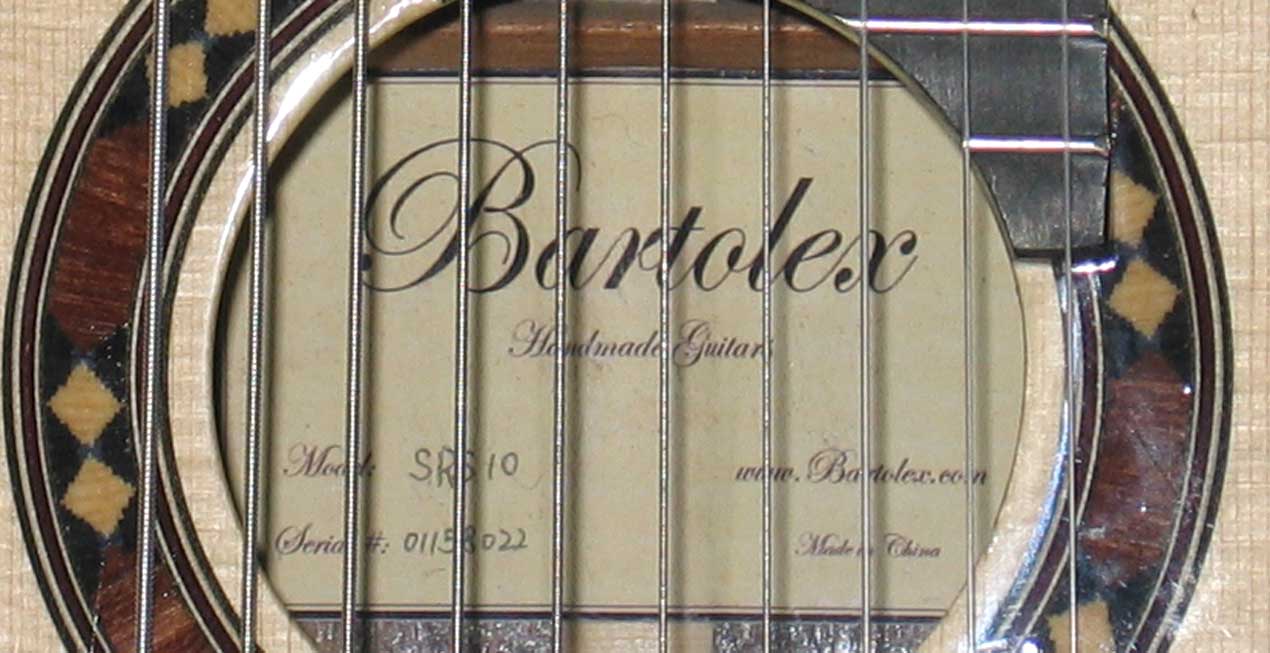 BARTOLEX SRS10 10-String Classical Harp Guitar, Spruce Top, w/ Hardshell  Case