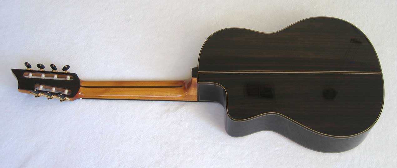 2010 Bartolex SRS7CEL 7-String Classical Harp Guitar