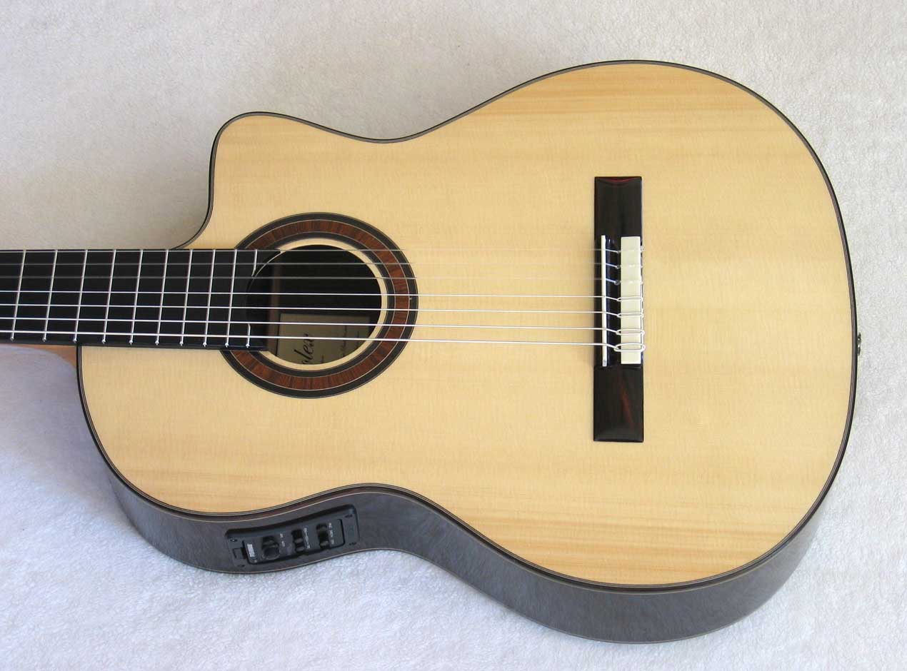 2010 Bartolex SRS7CEL 7-String Classical Harp Guitar
