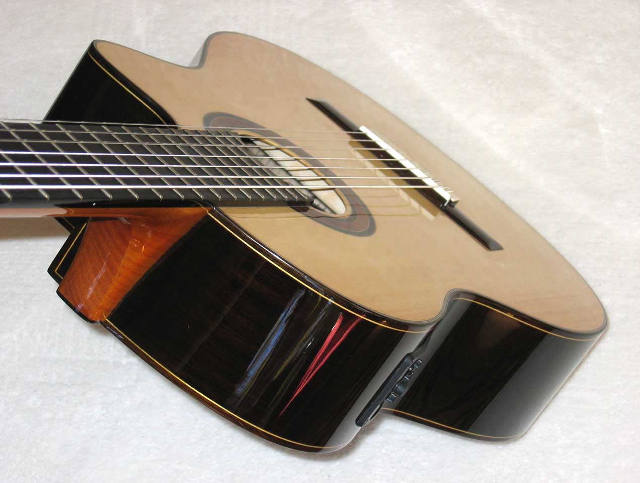 2010 Bartolex SRS7CEL 7-String Classical Harp Guitar