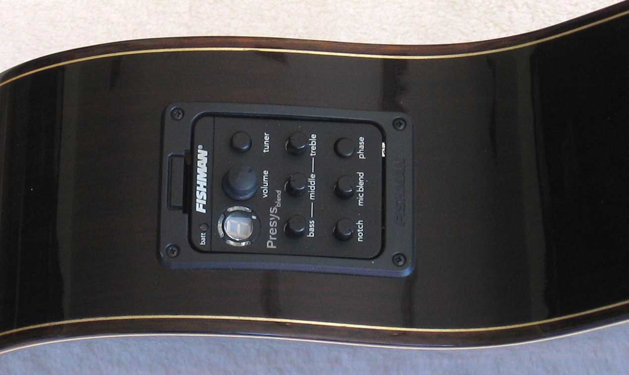 2010 Bartolex SRS7CEL 7-String Classical Harp Guitar Pickup
