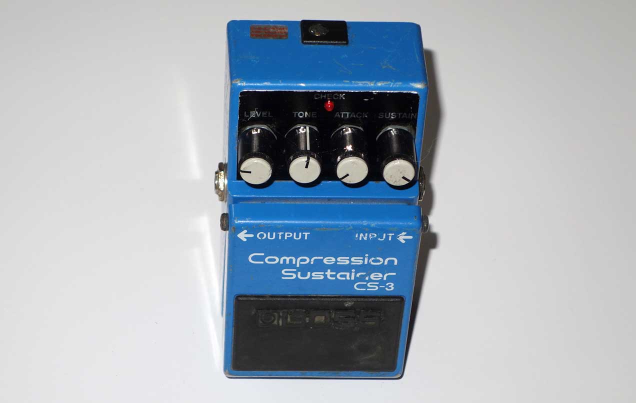 Boss CS-3 Compression Sustainer Guitar Pedal Taiwan
