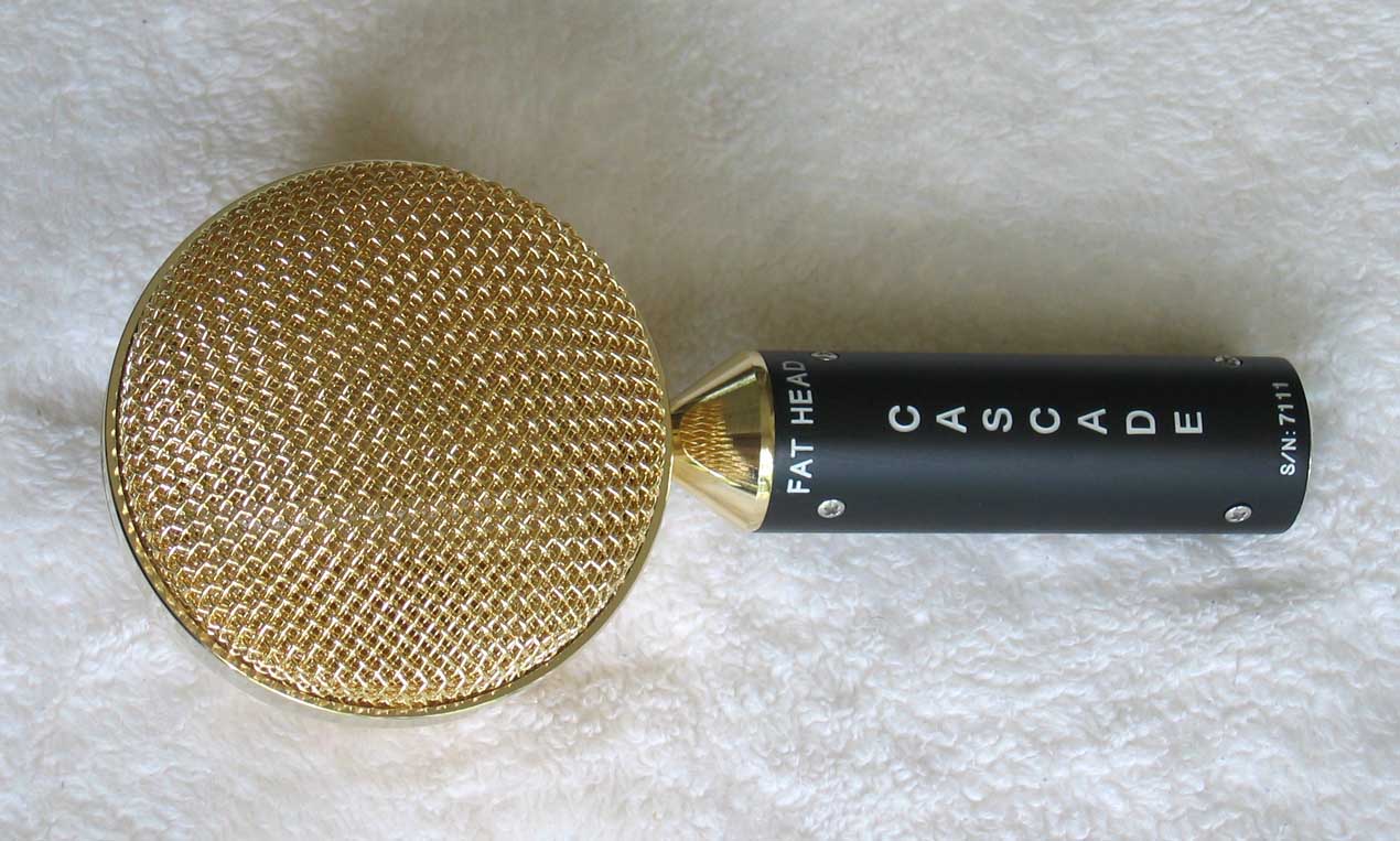 NEW Cascade FAT HEAD Gold Scoop Stereo Set Upgraded w/ AMI TR42 Ribbon Transformers