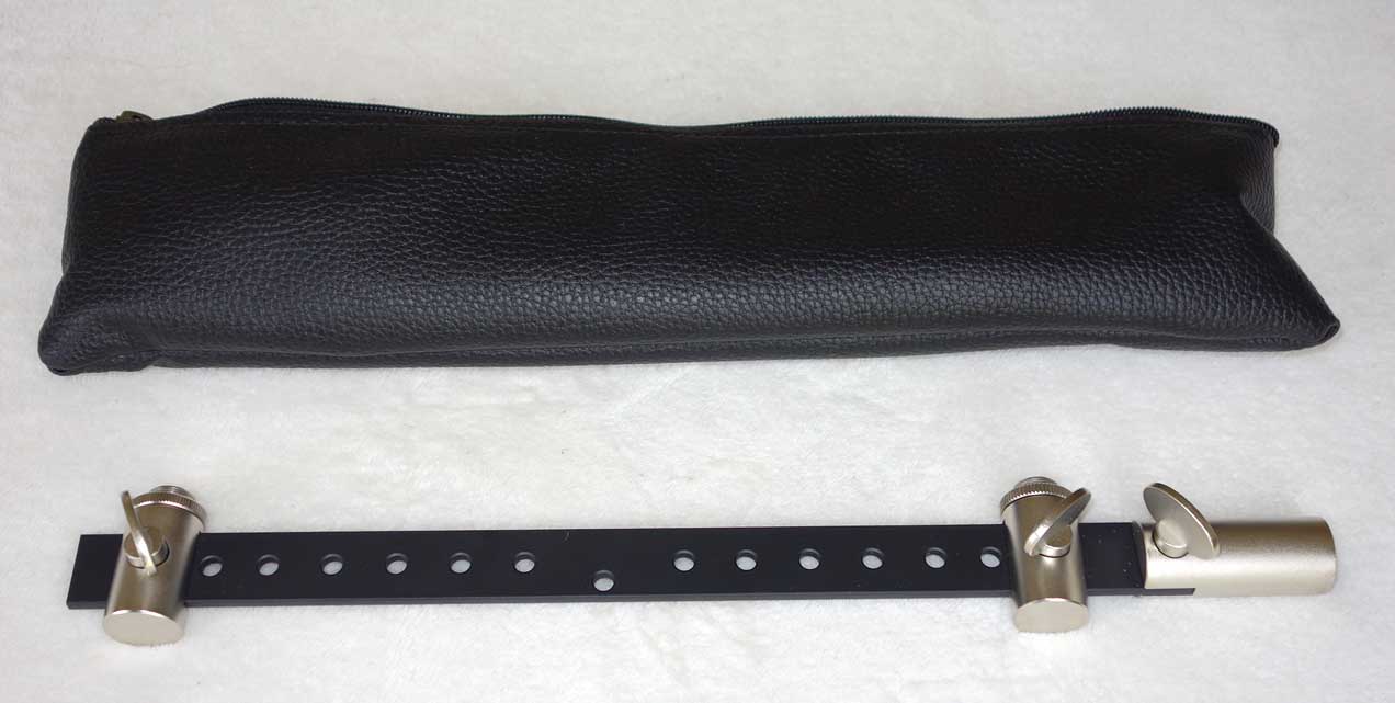 Cascade Blumlein / ORTF / AB  Stereo Mic Bar w/Soft Pouch