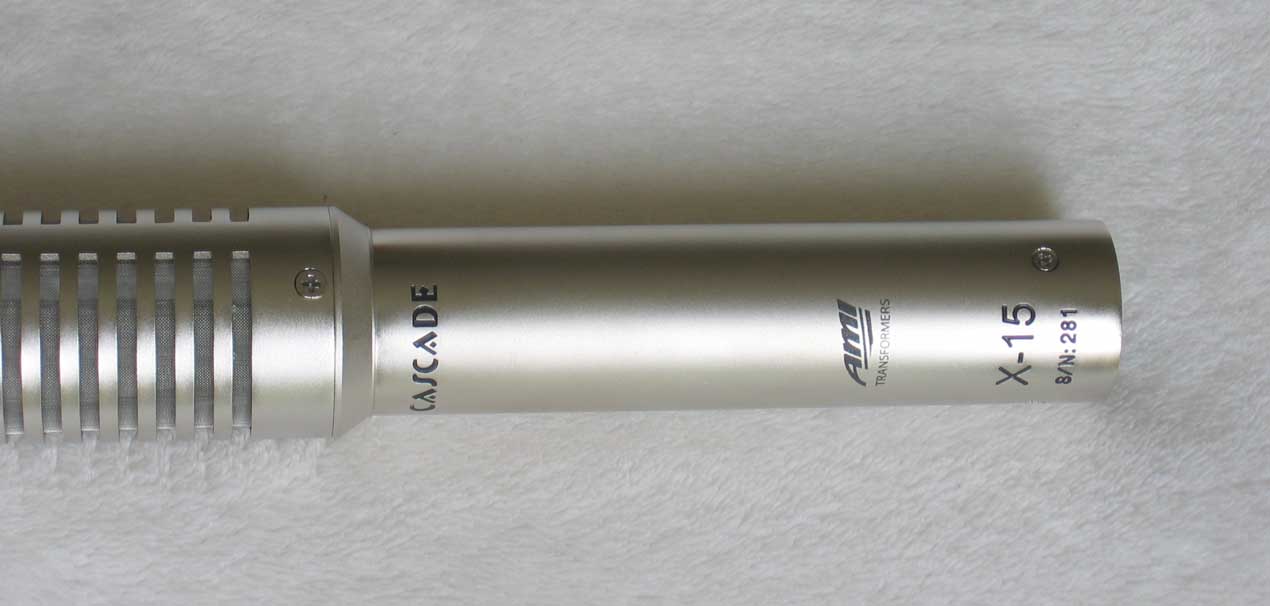 NEW Cascade X15 Stereo Ribbon Microphone w/AMI TR42 Transformers