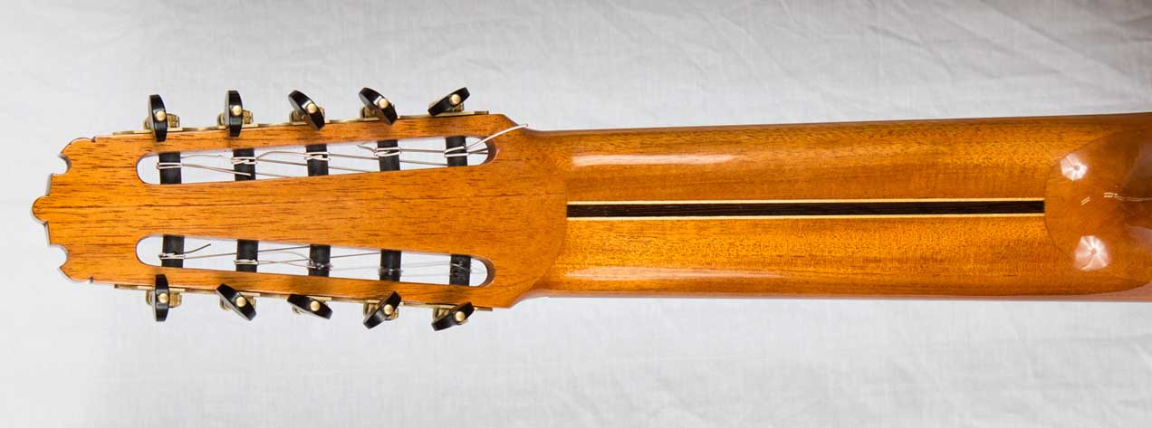 New Cathedral 40 Classical 10-String Harp Guitar in Cedar / Madagascar Rosewood, by Lucio Nunez