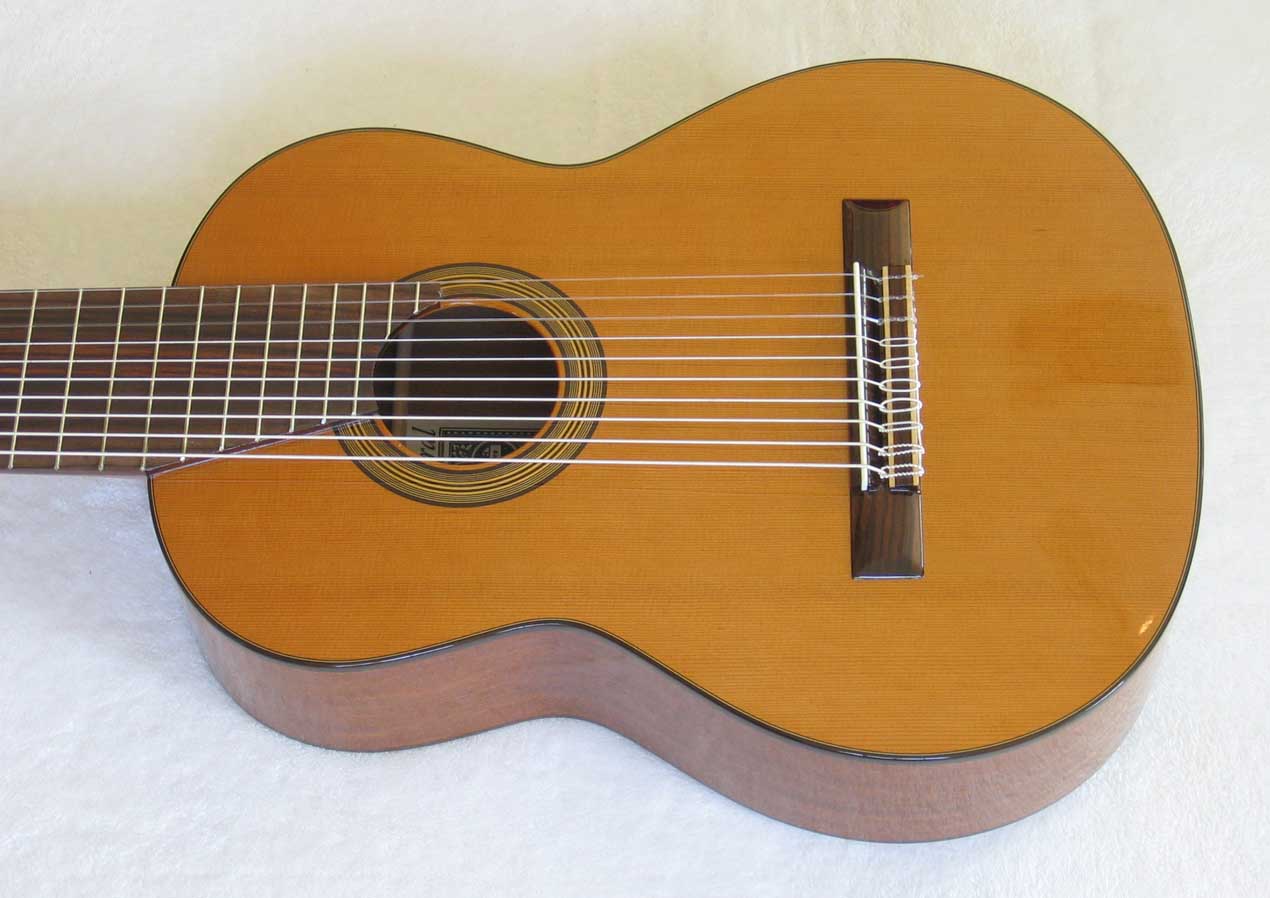 Cathedral Guitar Model 15 Classical Harp Guitar