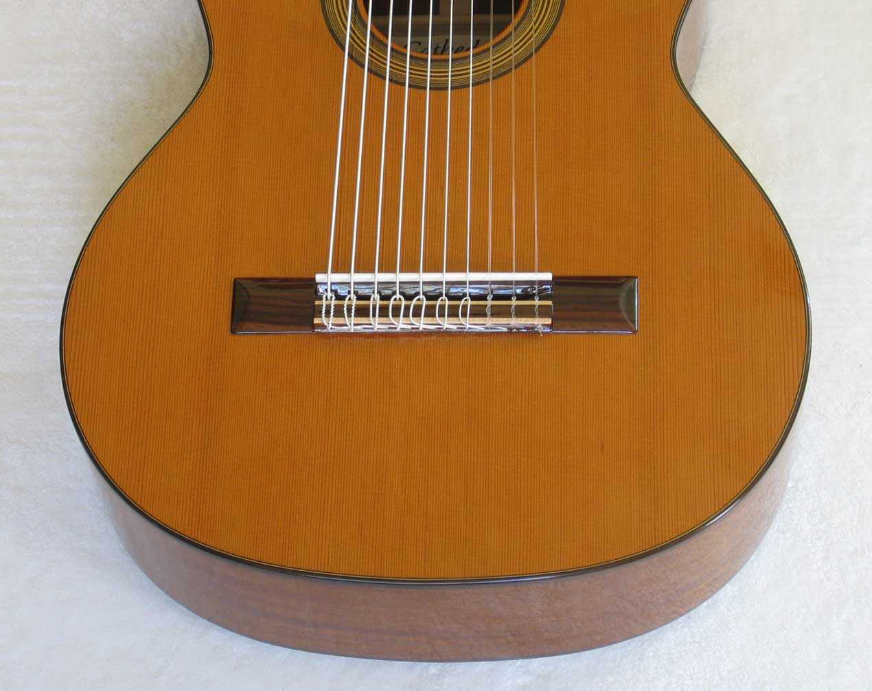 Cathedral Guitar Model 15 Classical Harp Guitar