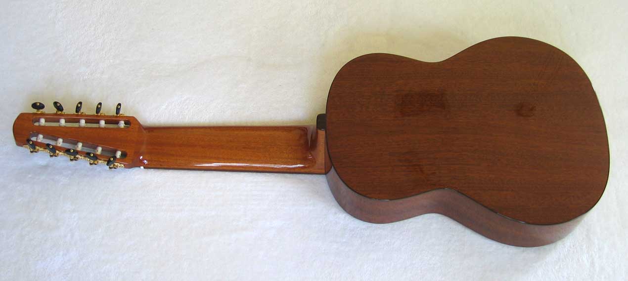 Cathedral Guitar Model 15 Cedar / Mahogany Classical 10-String Harp Guitar w/ Case