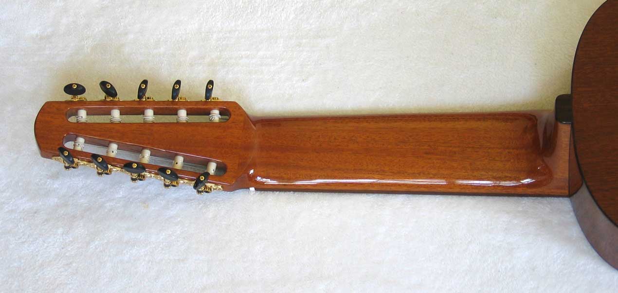 Cathedral Guitar Model 15 Cedar / Mahogany Classical 10-String Harp Guitar w/ Case