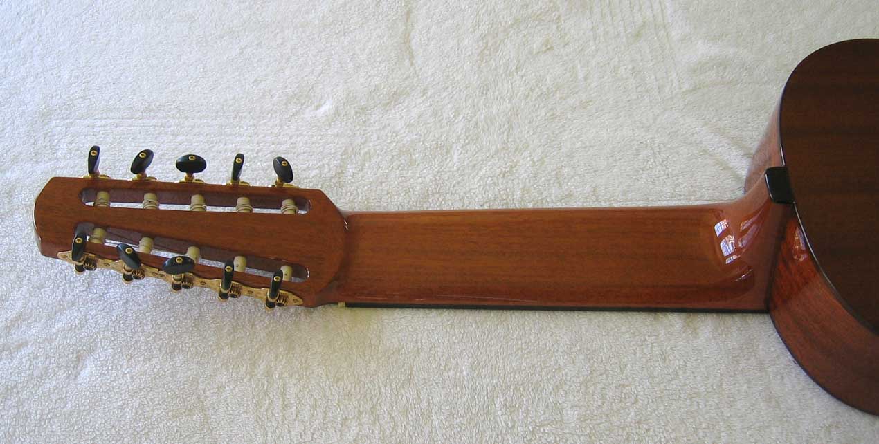 Cathedral Guitar Model 15 Cedar / Mahogany Classical 10-String Harp Guitar w/ Case