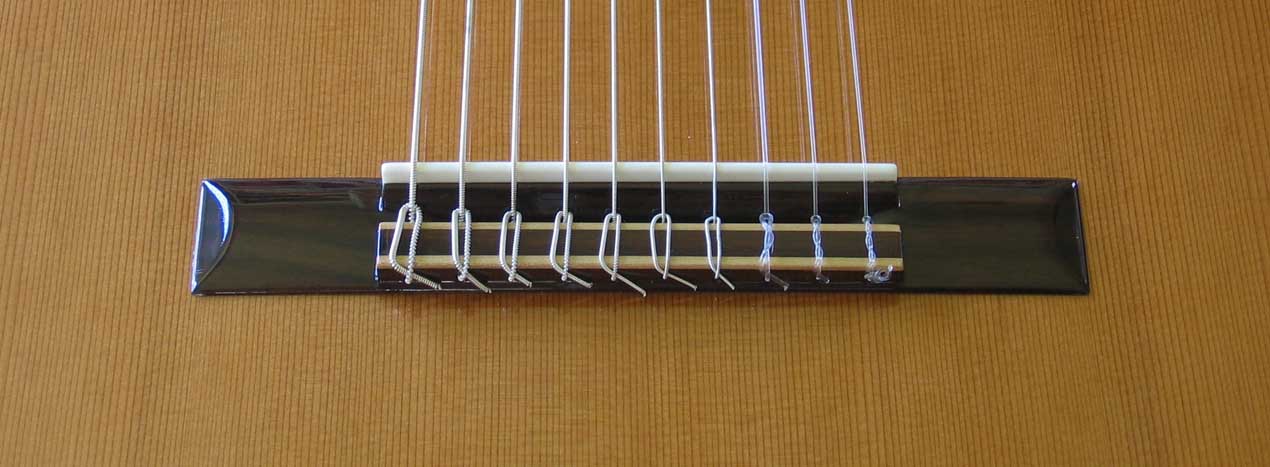 Cathedral Guitar Model 15 Cedar / Mahogany Classical 10-String Harp Guitar w/ Case