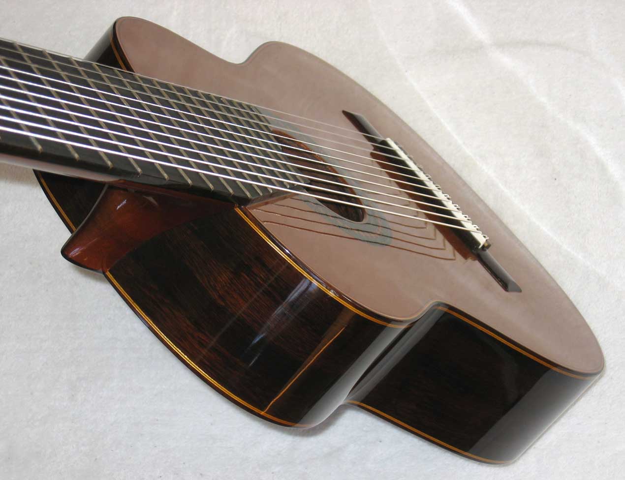 2012 Cathedral Guitar Model 40 w/Bernabe Diamond Bracing, Cedar O-Port