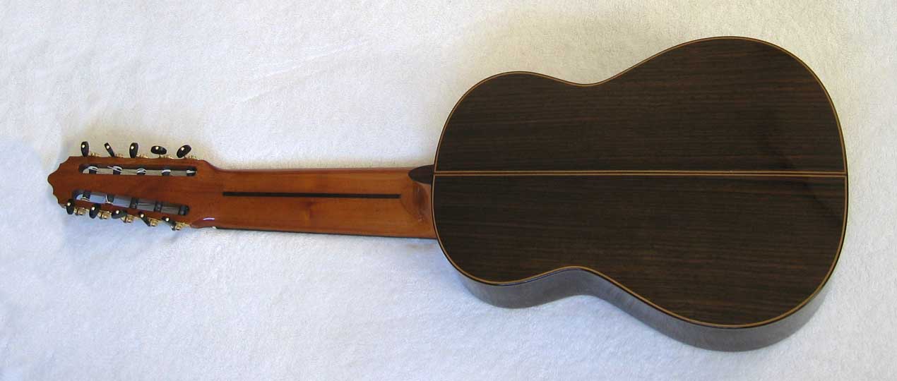 Cathedral Guitars Model 40 10-String Classical Harp Guitar, Copy of a 1984 Ramirez De Camera 1a