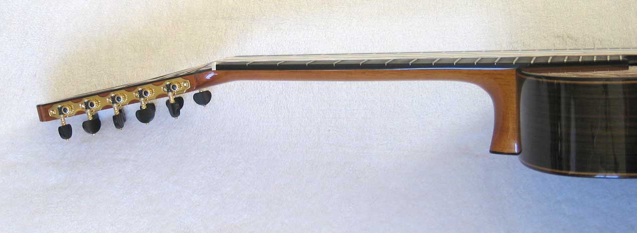 Cathedral Guitars Model 40 10-String Classical Harp Guitar, Copy of a 1984 Ramirez De Camera 1a