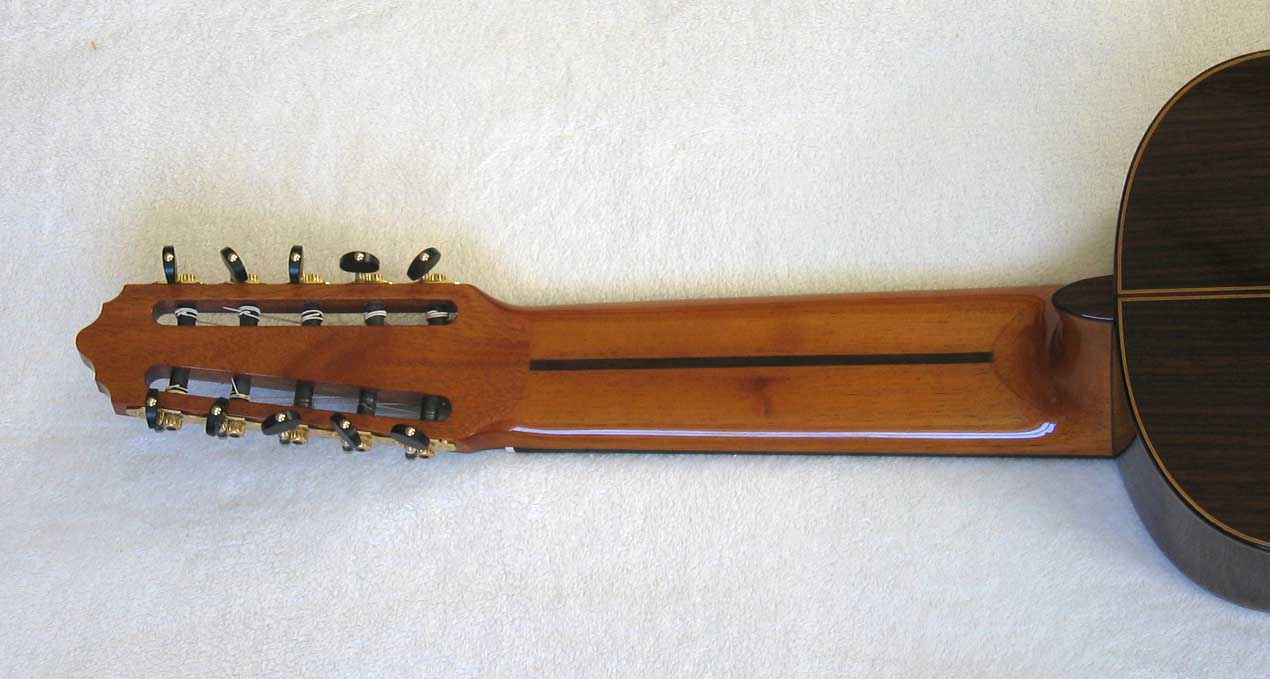 Cathedral Guitars Model 40 10-String Classical Harp Guitar, Copy of a 1984 Ramirez De Camera 1a