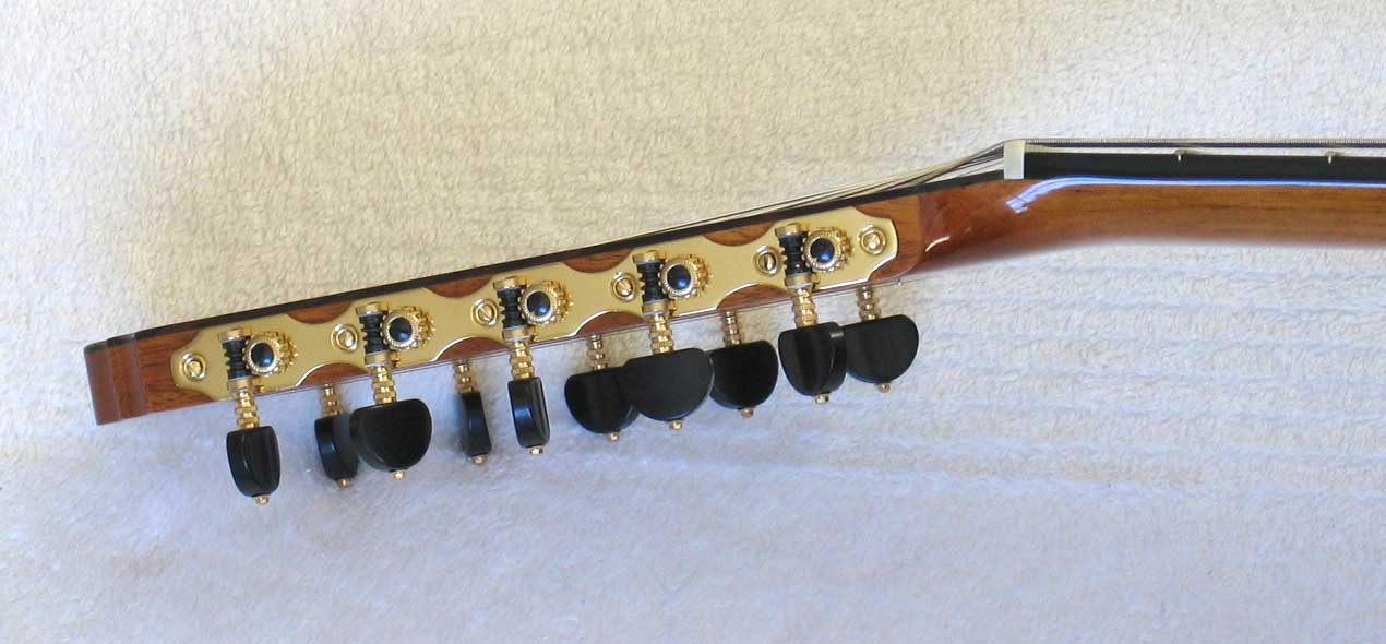 Cathedral Guitars Model 40 10-String Classical Harp Guitar, Copy of a 1984 Ramirez De Camera 1a