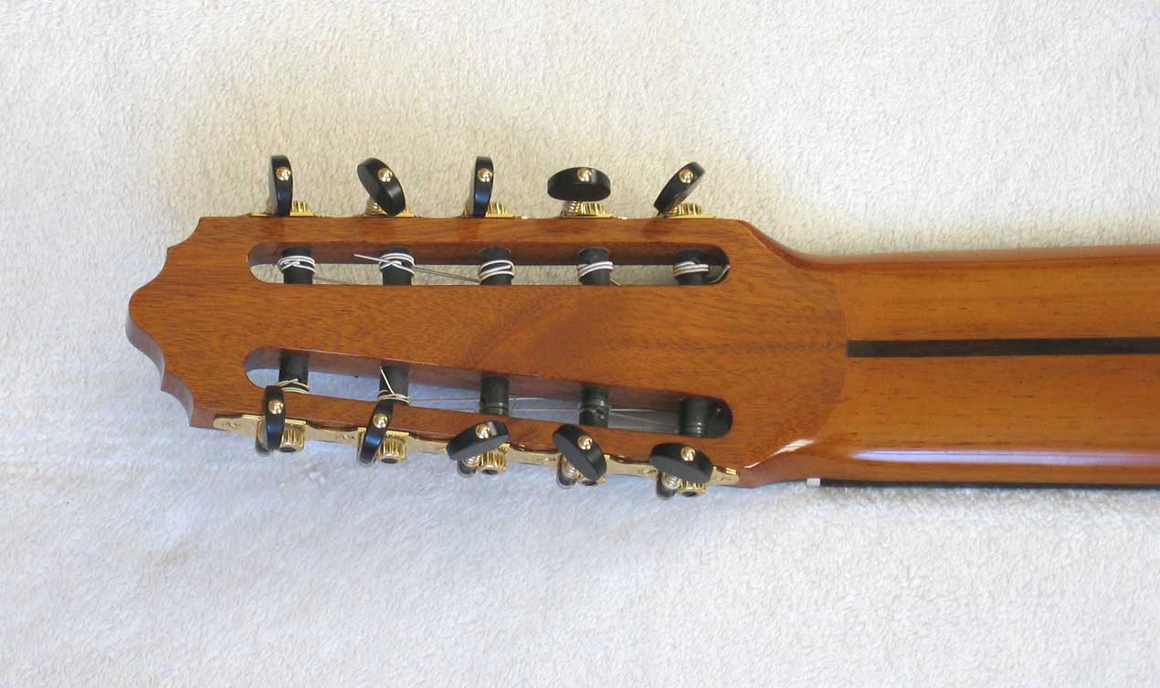 Cathedral Guitars Model 40 10-String Classical Harp Guitar, Copy of a 1984 Ramirez De Camera 1a