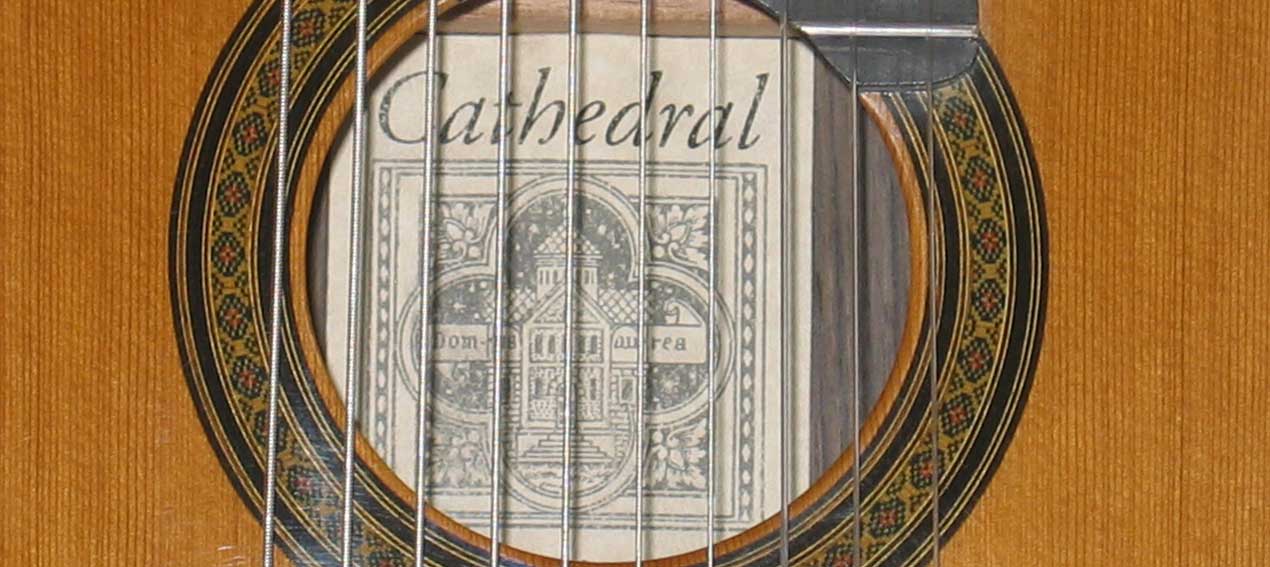 Cathedral Guitars Model 40 10-String Classical Harp Guitar, Copy of a 1984 Ramirez De Camera 1a