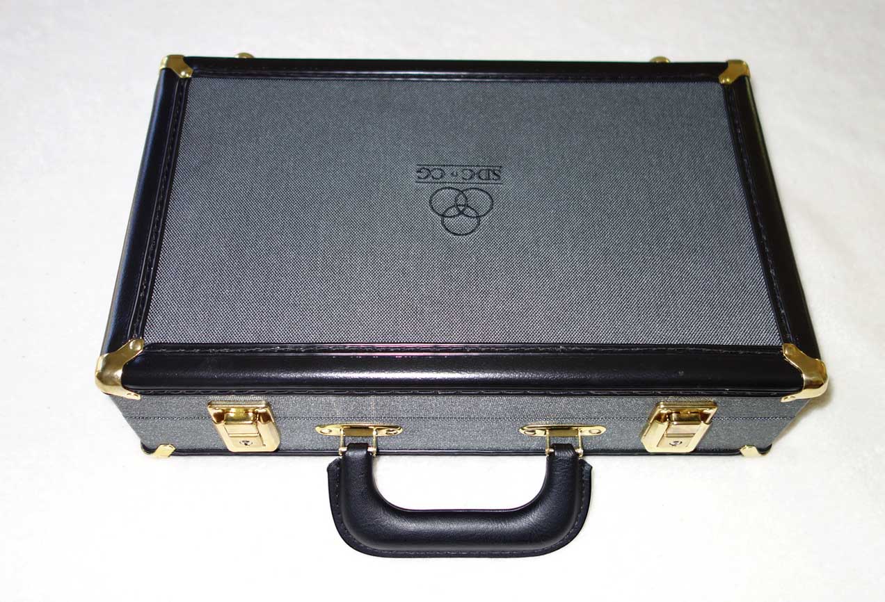 Cathedral Guitars SDCCG Small Diaphragm Condenser Microphone Case, w/Hygrometer, Reusable Silica Gel