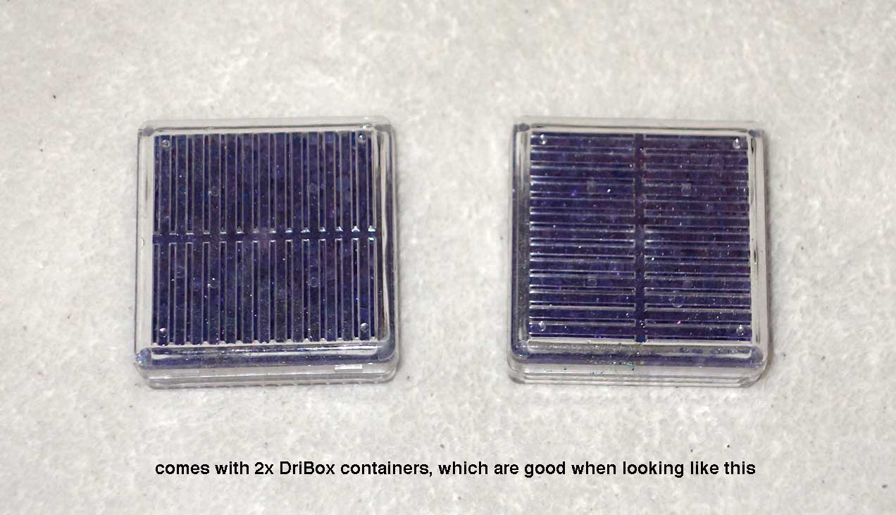 Cathedral Guitars SDCCG Small Diaphragm Condenser Microphone Case, w/Hygrometer, Reusable Silica Gel