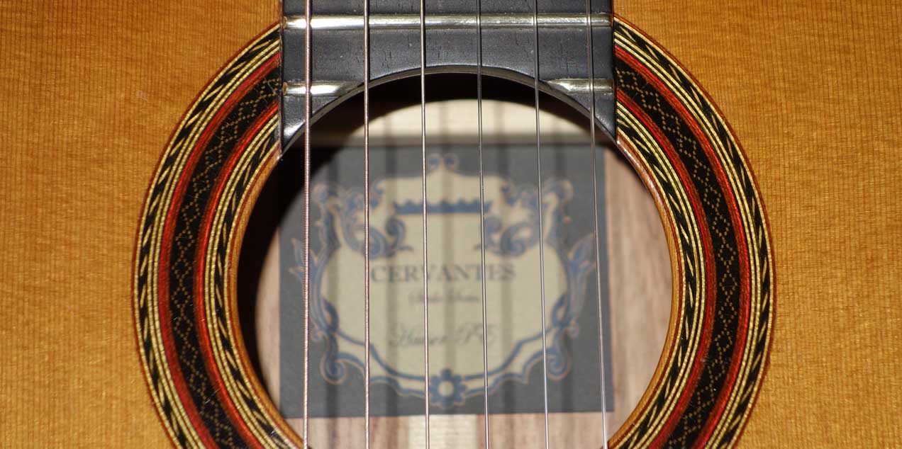 Cervantes Hauser PE Guitar [Cedar/Palo Escrito]