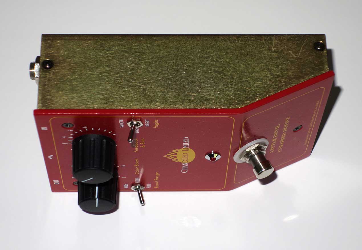 Chandler Limited Colored Boost Pedal for Electric Guitar