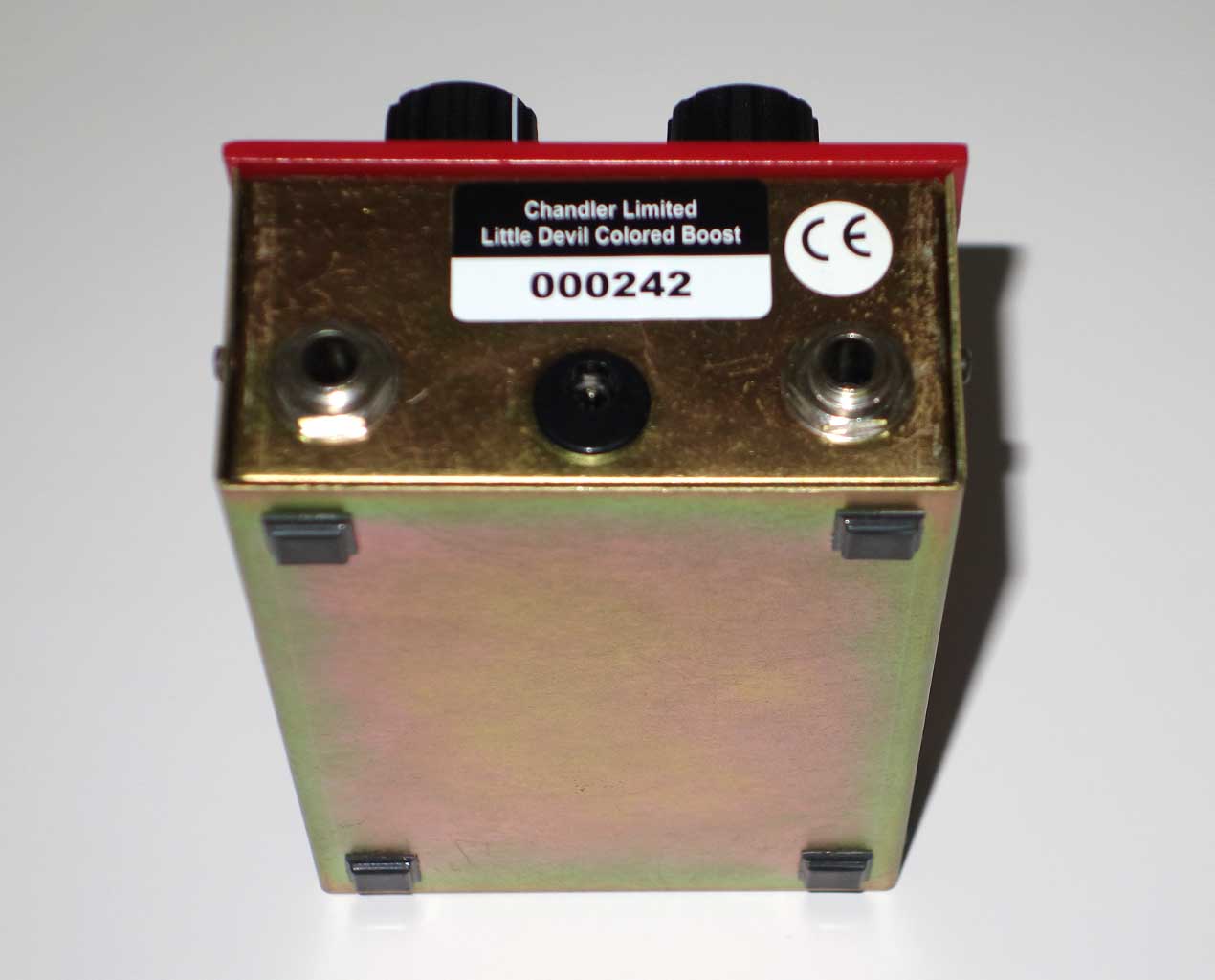 Chandler Limited Colored Boost Pedal for Electric Guitar