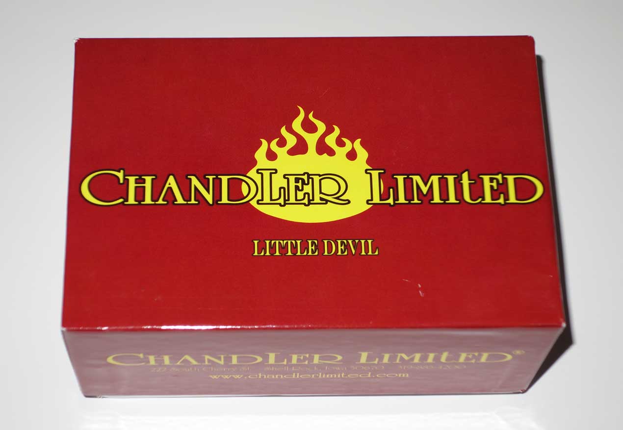 Chandler Limited Colored Boost Pedal for Electric Guitar