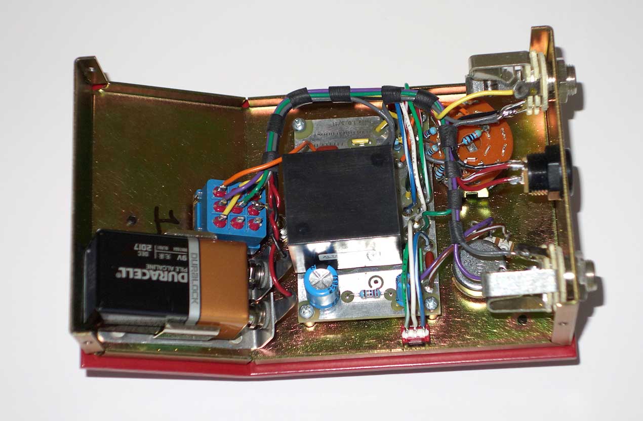 Chandler Limited Colored Boost Pedal for Electric Guitar