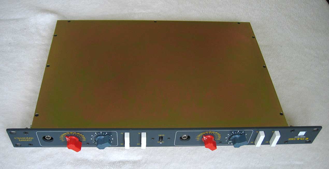 Chandler TG2 Mic Preamp DI with EMI Abbey Road TG console Circuit